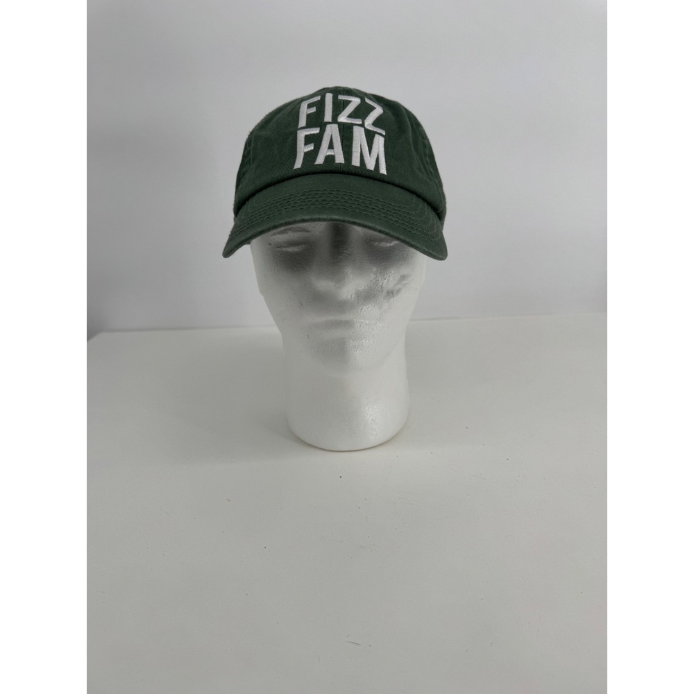 Arbonne Fizz Fam Baseball‎ Cap Green Embroidered Adjustable Strap Hat Unisex